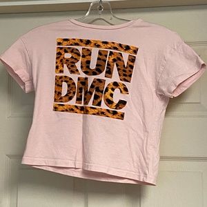 RUN DMC cropped tee